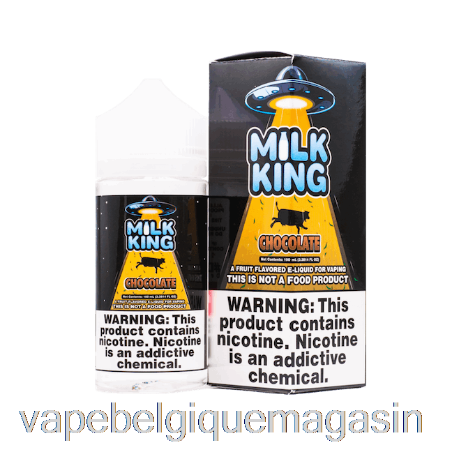 Vape Belgique Chocolat - Milk King - 100ml 3mg